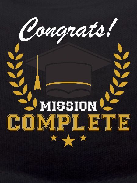 Graduation Congratulations Mission