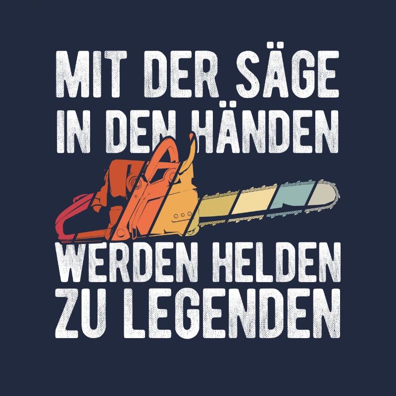 Mit der Säge in den Händen Werden Helden zu Legend