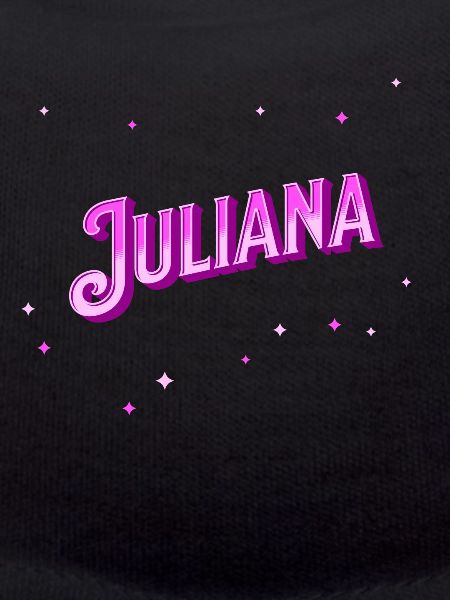 Juliana's name personalized