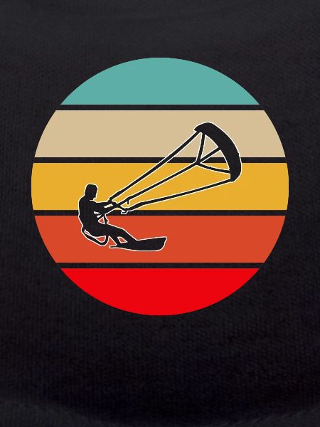 Kite Surfing Retro