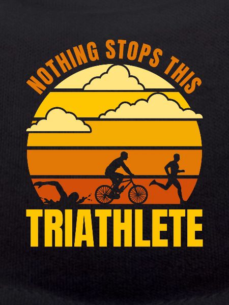Motivating triathlete saying