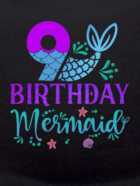 9th Birthday Mermaid
