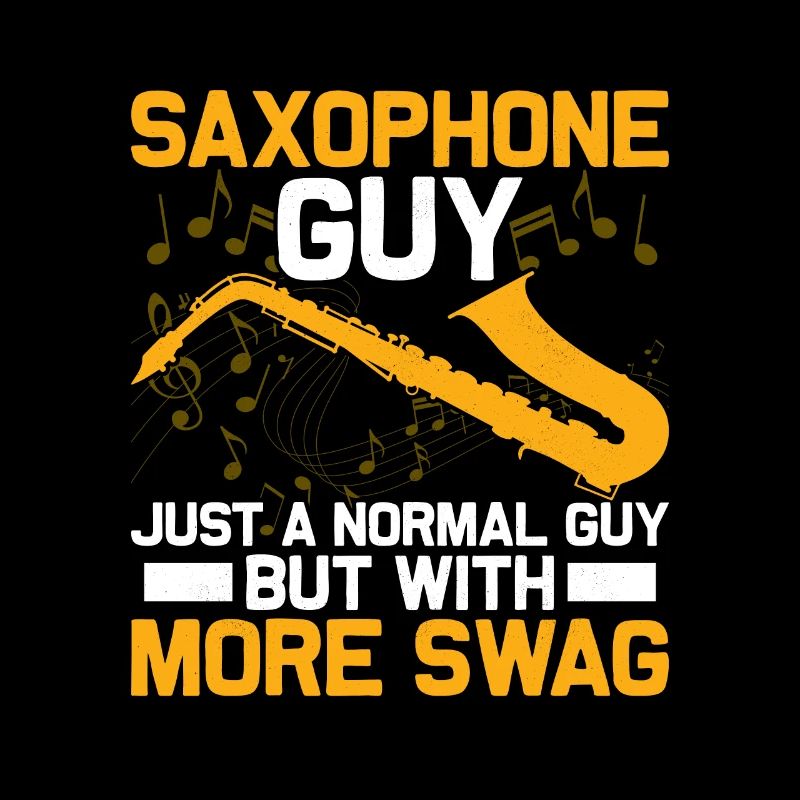 Le gars du saxophone est juste un gars normal mais avec plus de butin