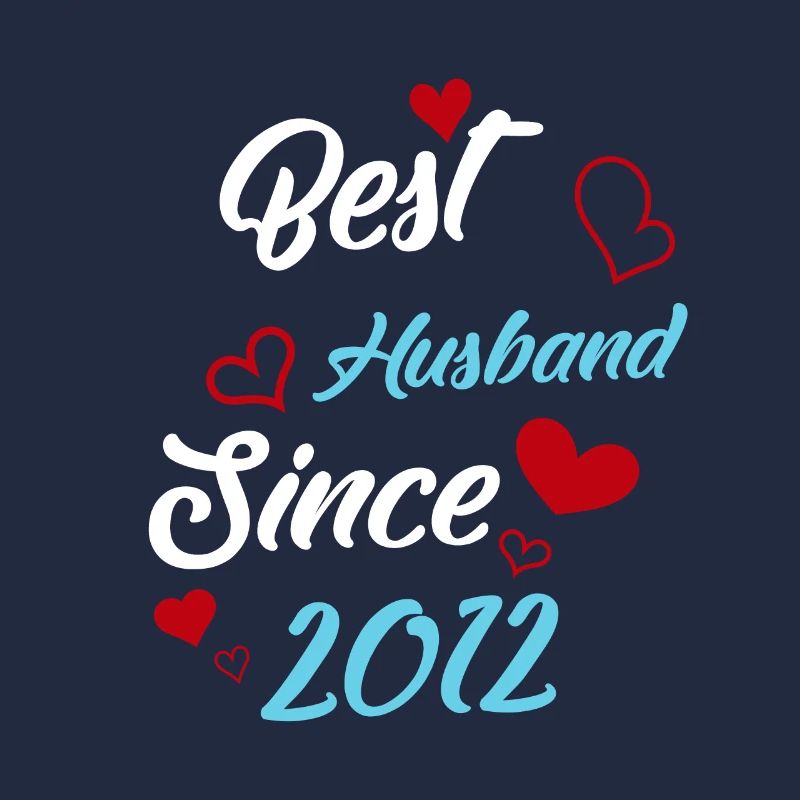 Bester Ehemann seit 2012 Hochzeit