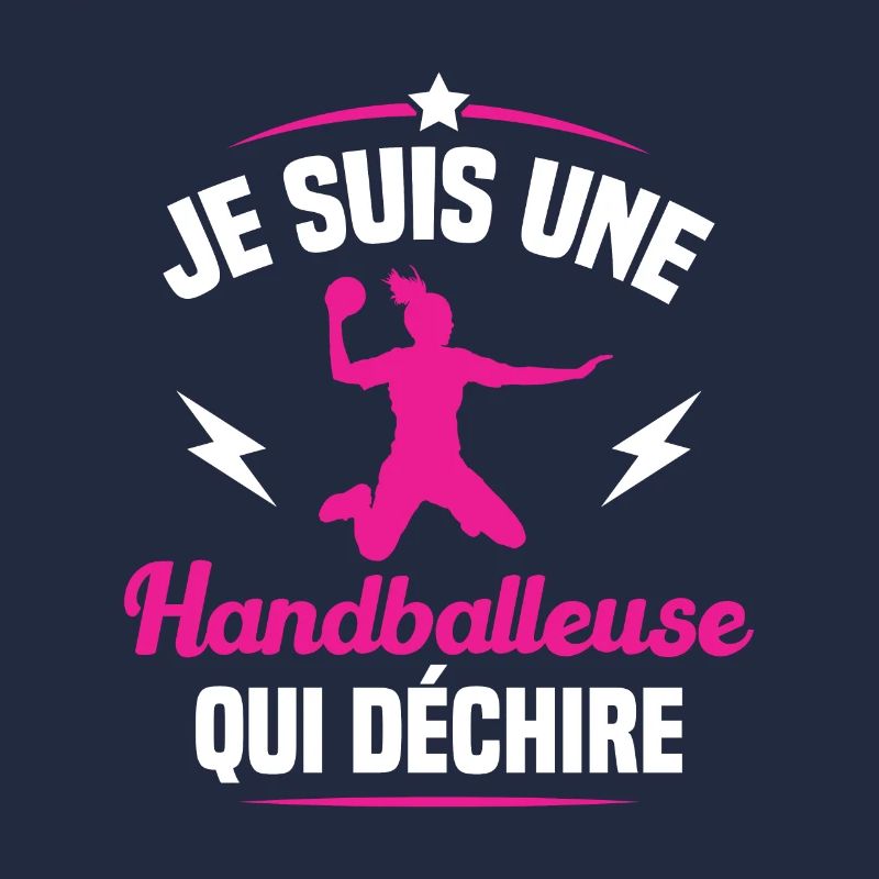 Je suis une handballeuse qui déchire