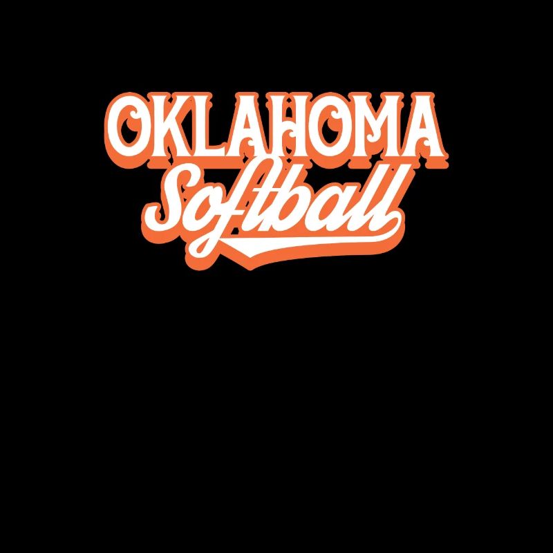 Oklahoma Softball Player Baseball Gift