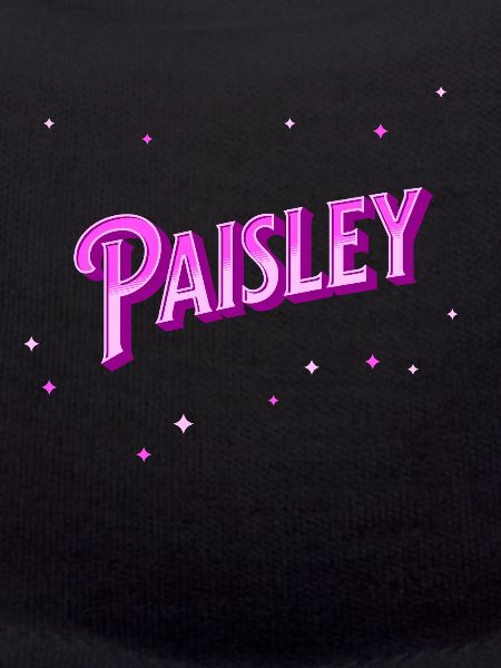 Paisley name personalized