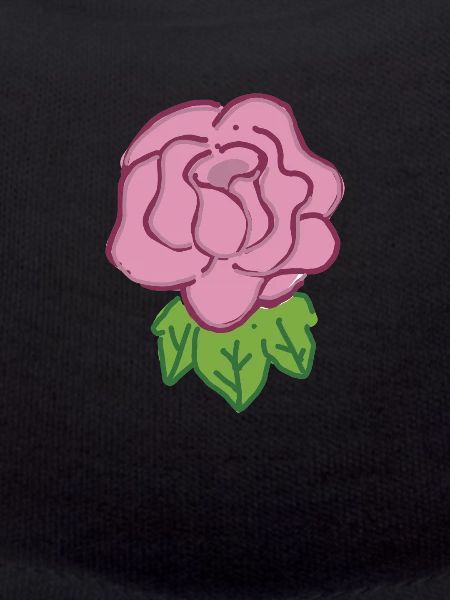 Rose Red Rose Hand-drawn