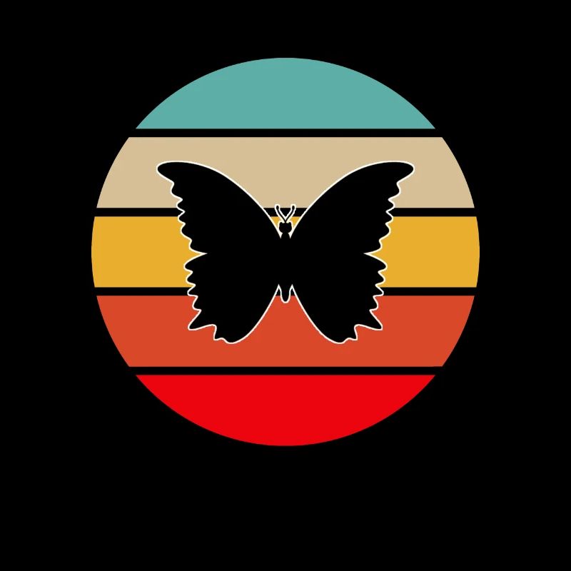 Schmetterling Retro