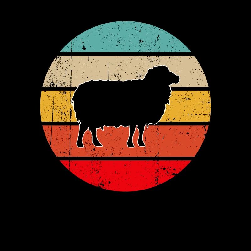 Schaf Retro