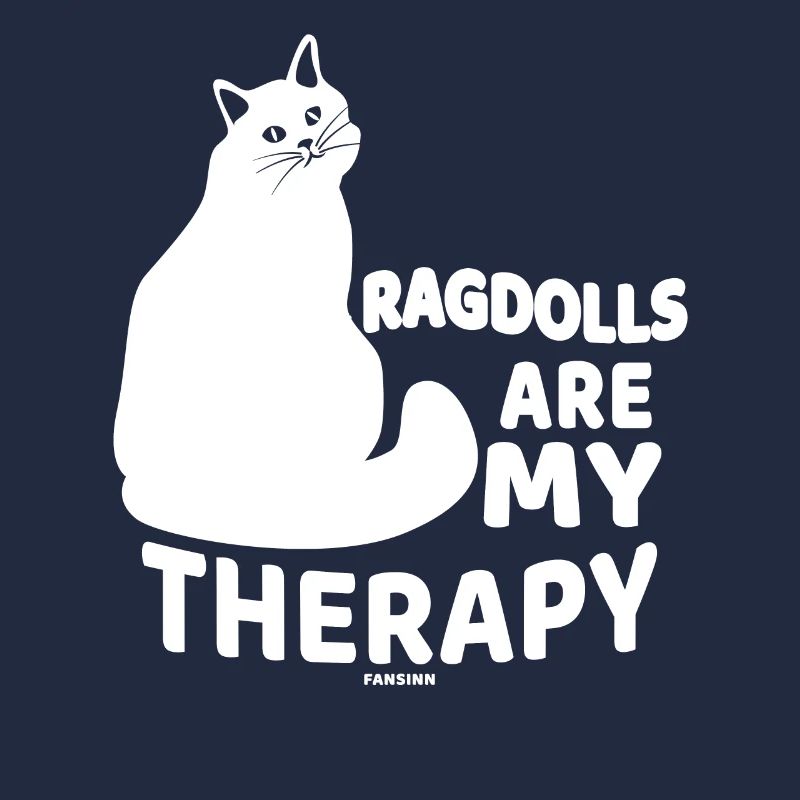 Motif de chat Ragdoll