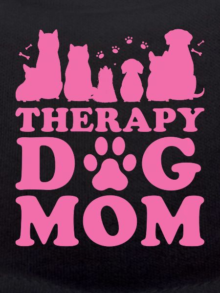 Therapy dog mom