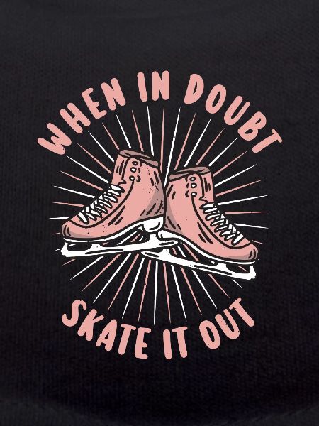 Skating figure punch skates
