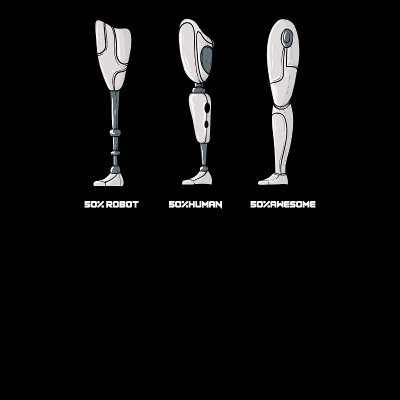 Amputation Leg Protesis Cyborg Accident Arm