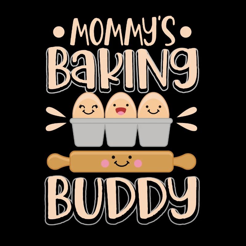 Drôle de conception de cuisson pour enfants de style kawaii