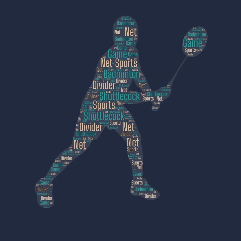 Joueurs de badminton