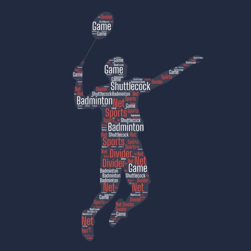 Joueurs de badminton