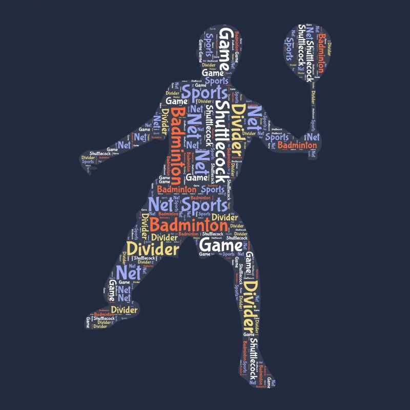Joueurs de badminton