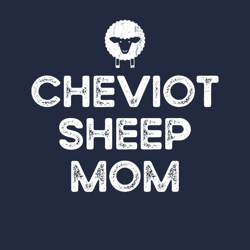 Bauer-Mutter-Mutter - Cheviot-Schaf