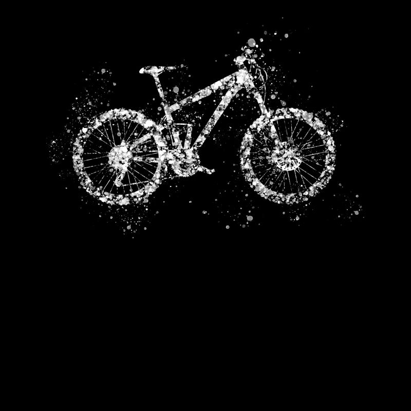 MTB cyclists raindrops mountain bike