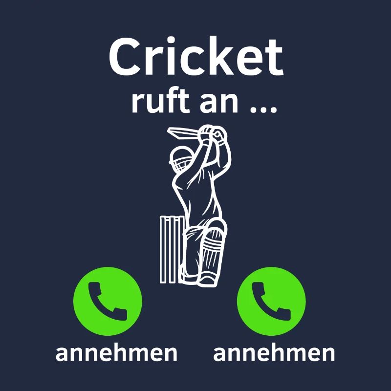 Cricket ruft an - annehmen oder annehmen?