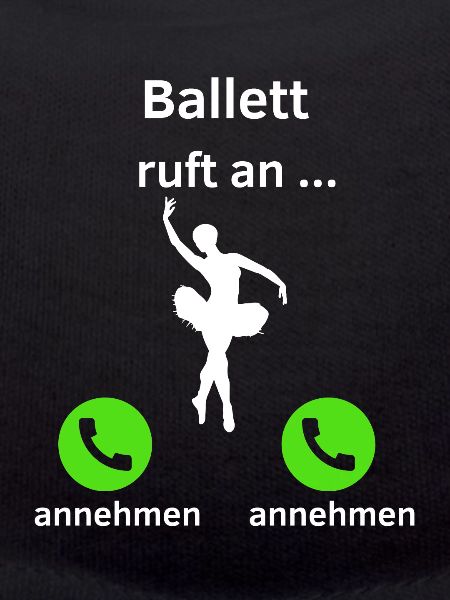 Ballett ruft an - annehmen oder annehmen?