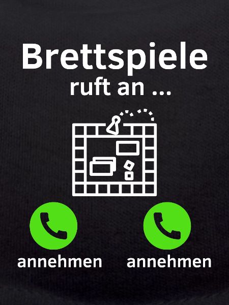 Brettspiele ruft an - annehmen oder annehmen?