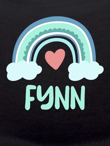 Fynn Name Rainbow Baby