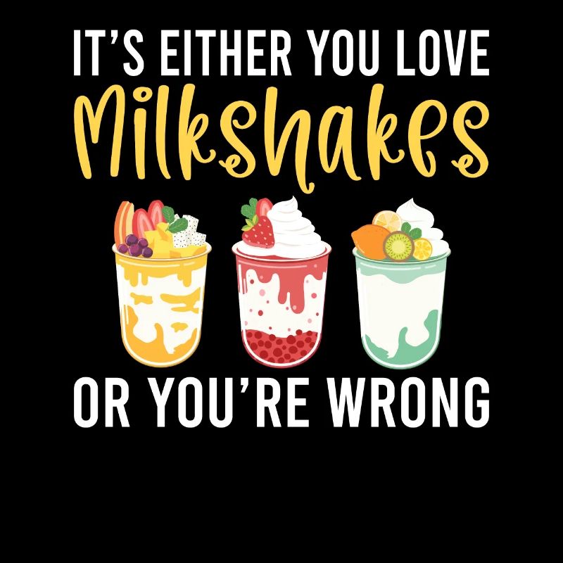 I love Milkshakes Milkshake Gift