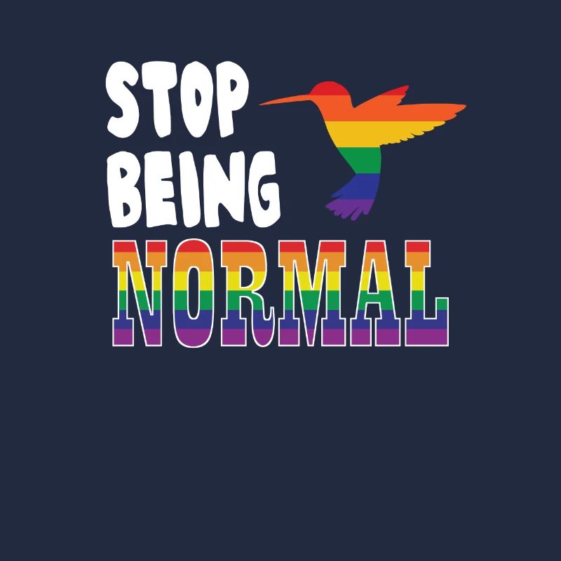 Stop Being Normal Pride Lqbtq