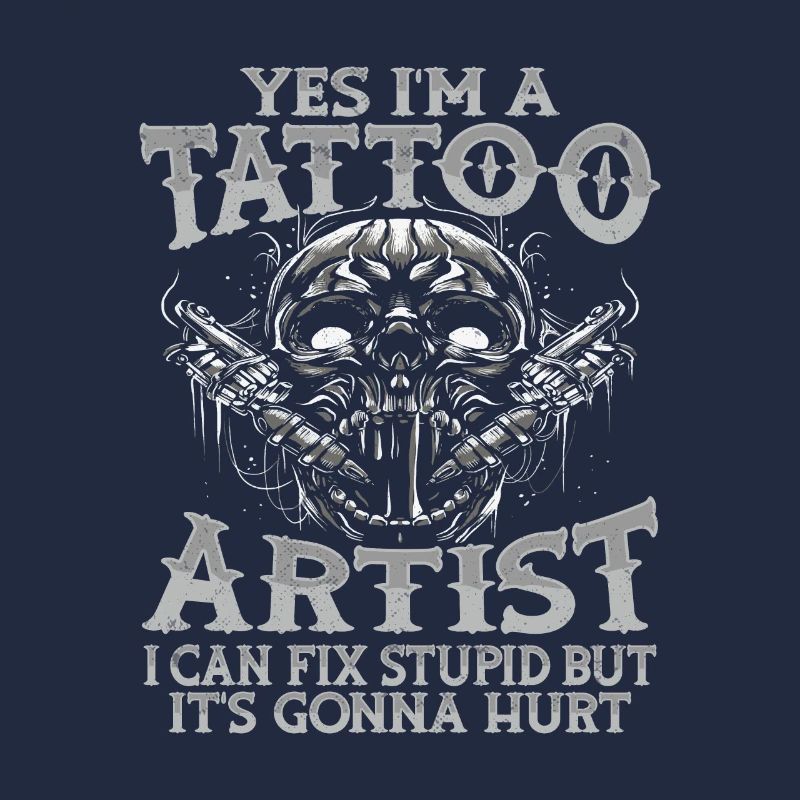 Conception de tatouage de crâne pour studio de tatouage