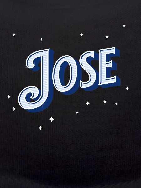 Jose's name personalized