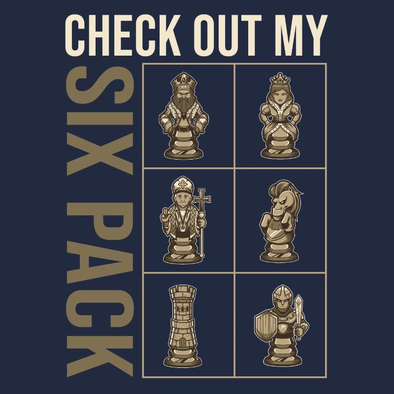 Check Out My Sixpack Funny Chess Player