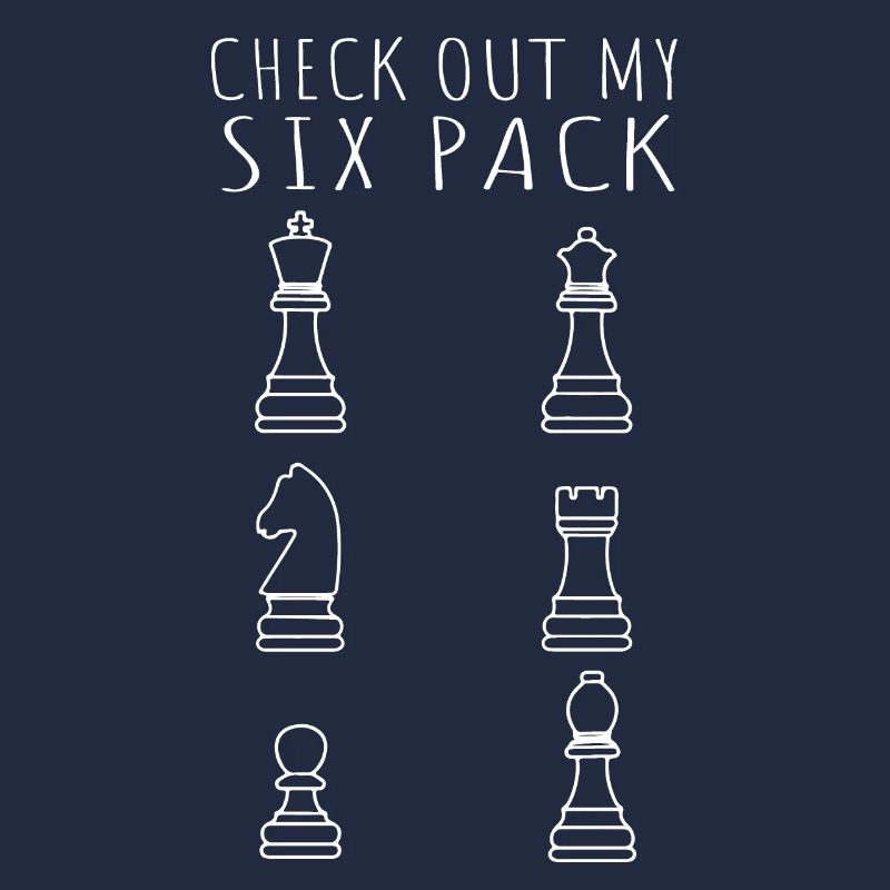 Check Out My Sixpack Funny Chess Player