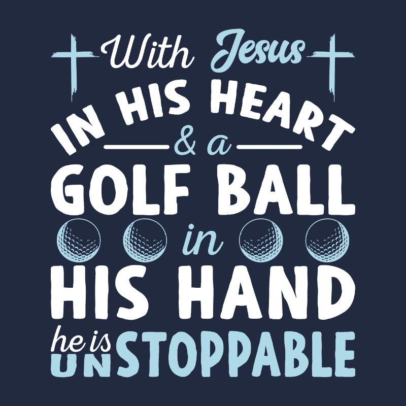 Jésus dans le cœur - Golfeurs