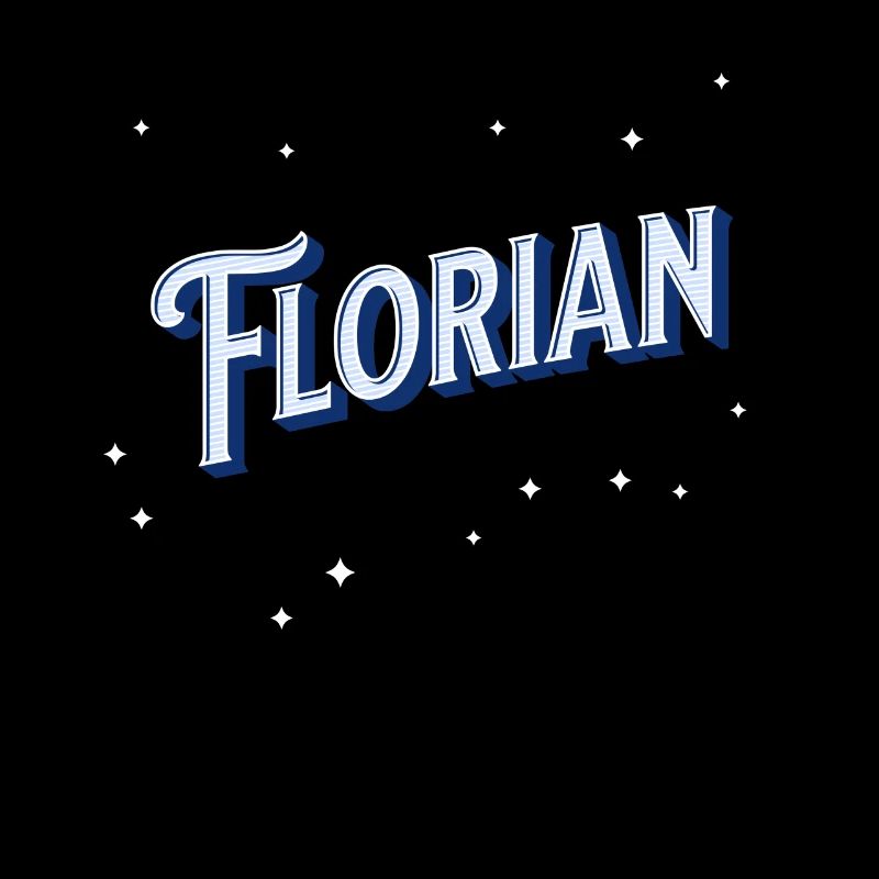 Florian's name personalized