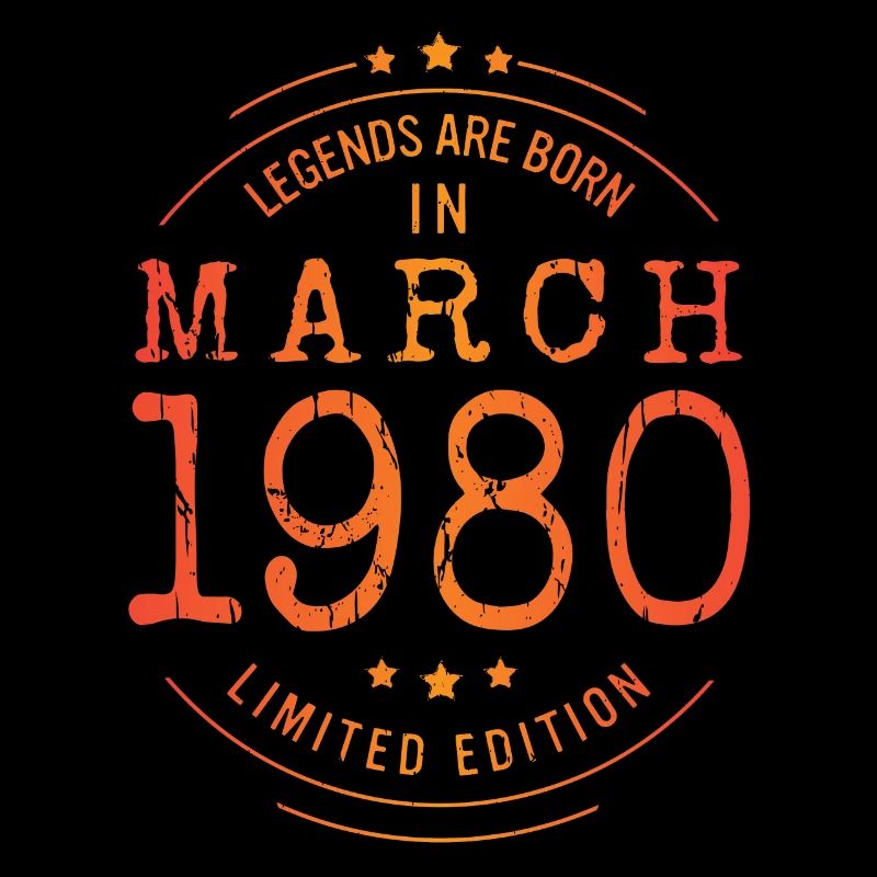 Anniversaire Mars 1980 Edition Limitée Millésime