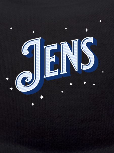 Jen's name personalized