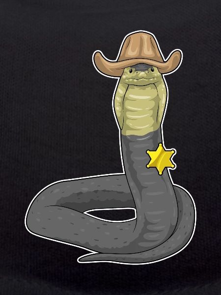 Snake Sheriff Sheriff's Hat