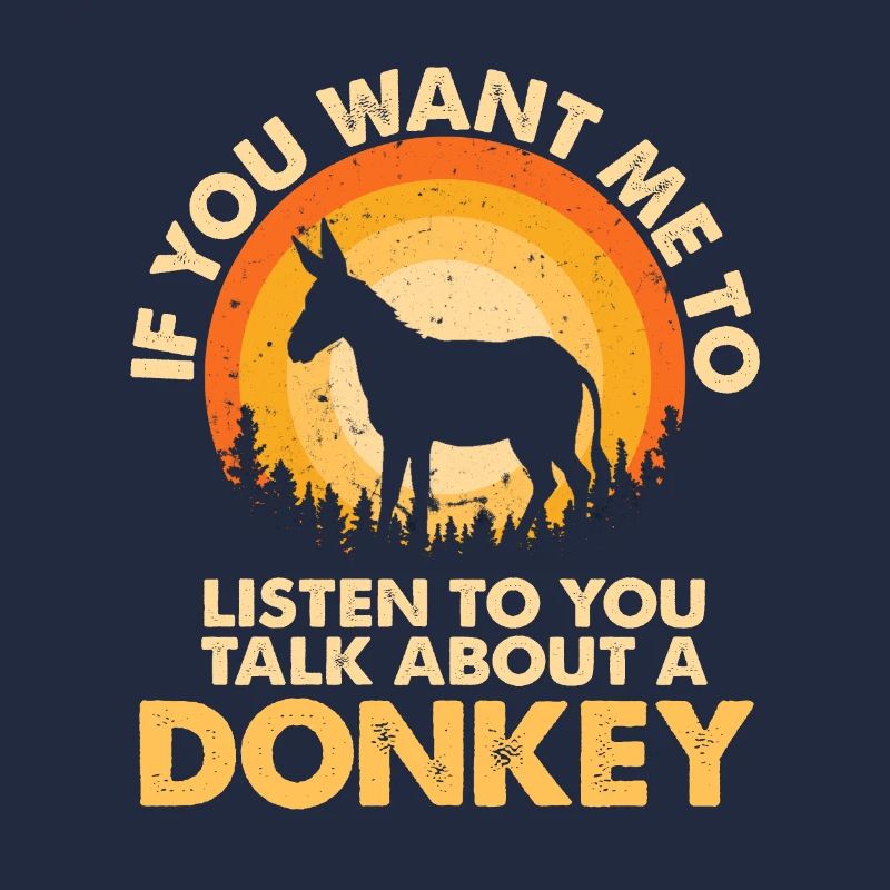 Hear talk about animal donkeys