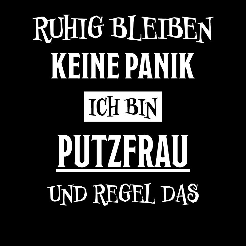 Putzfrau Haushalt Spruch Reinigungskraft Geschenk