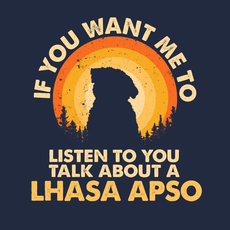 Talk about the dog Lhasa Apso
