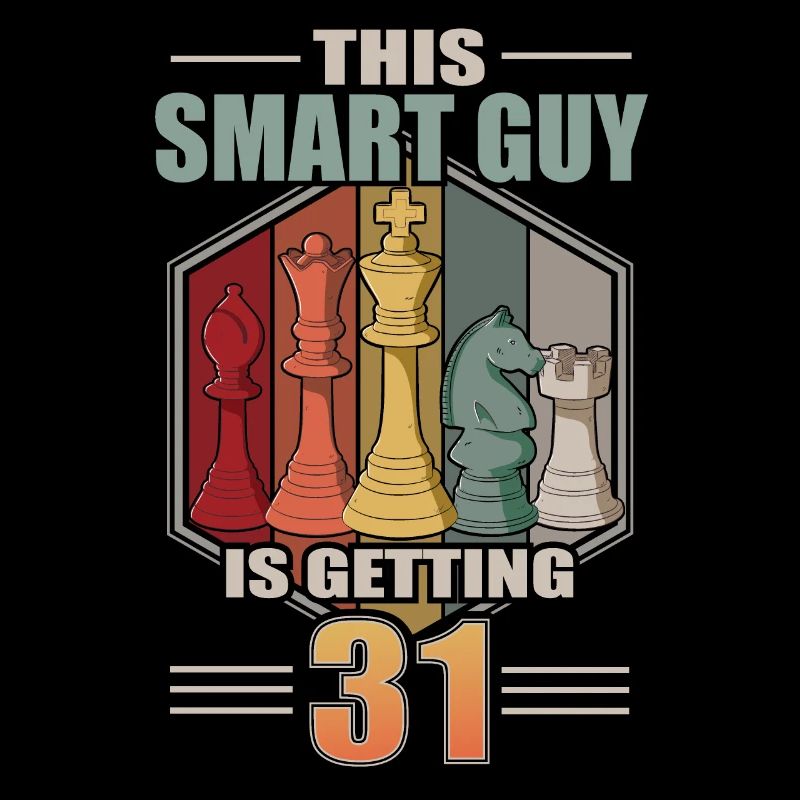 Smart Guy Is Getting 31 Retro Schach 31 Geburtstag