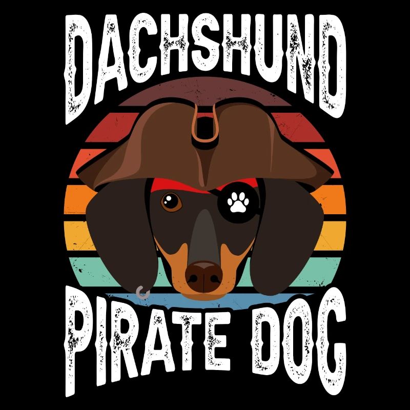 Teckel Chien Pirate