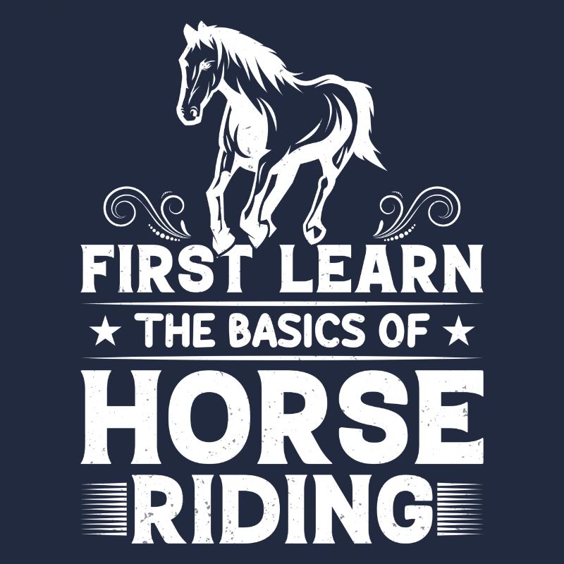 Learn the basics of riding first—