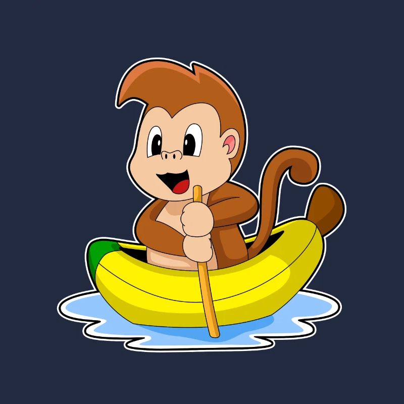 Petit bateau Singe