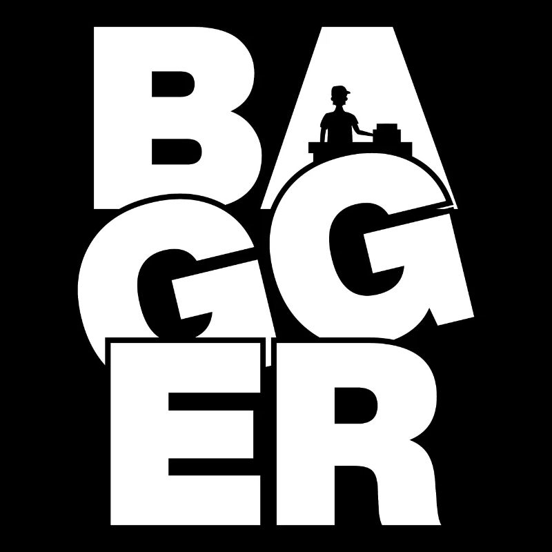 Beruf Job Arbeit - Bagger