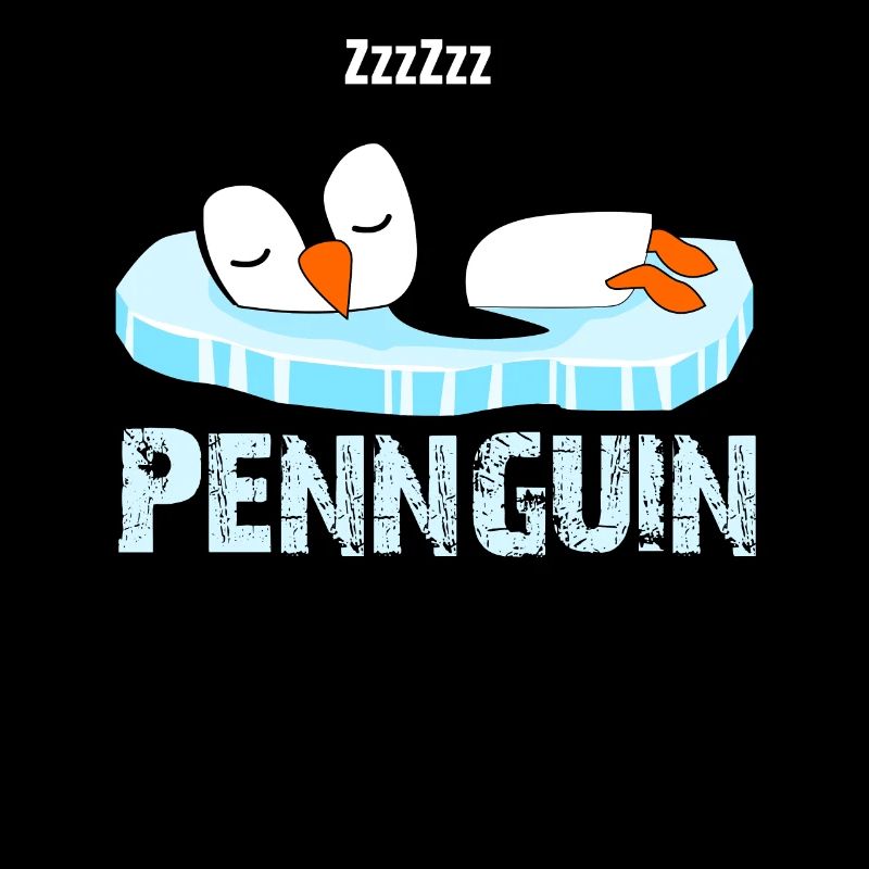 Penguin sleeps sleeping penguins