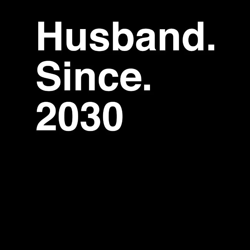 Jubiläumsehemann seit 2030 Hochzeit