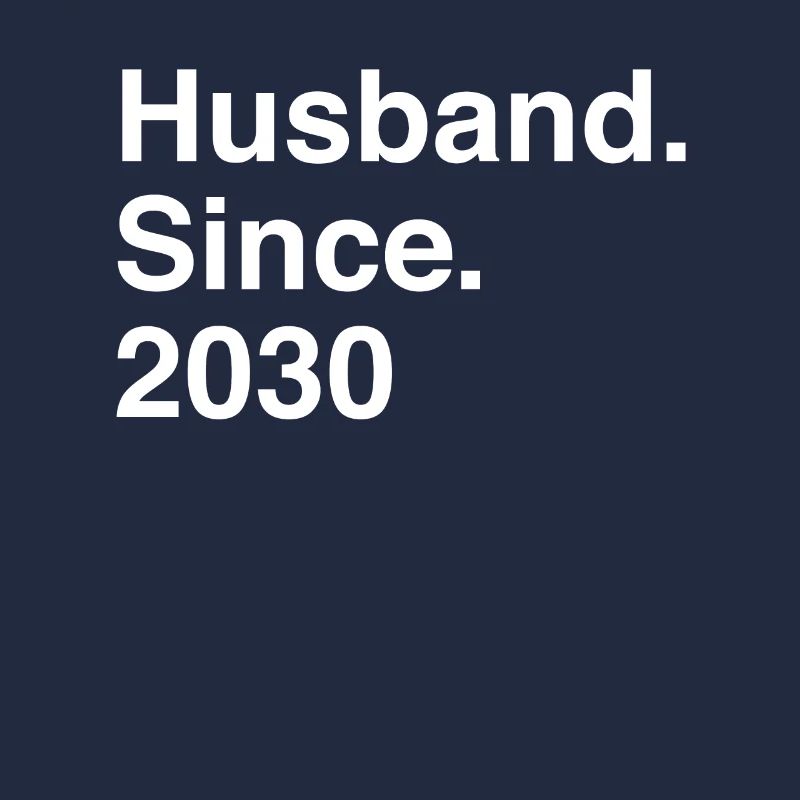 Jubiläumsehemann seit 2030 Hochzeit